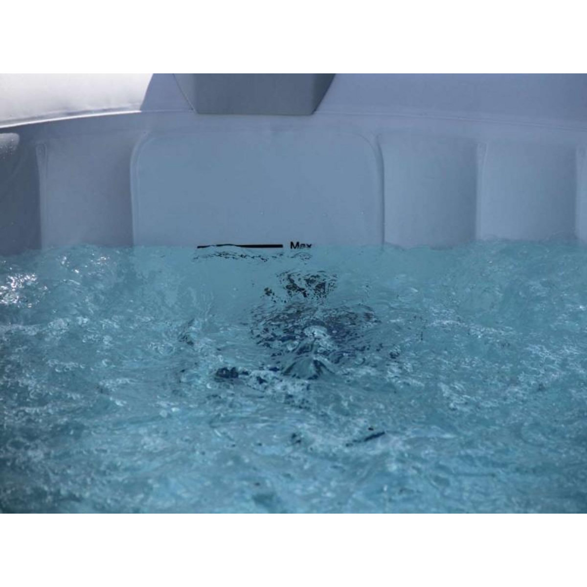 AQUAZENDO Spa gonflable rond Bulles 6 places - AquaZendo
