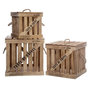 Voir la diapositive 1 : ATMOSPHERA Lot de 3 Boîtes de Rangement  Taste   36cm Naturel