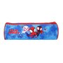 Voir la diapositive 4 : Bagtrotter Bagtrotter - Spiderman -Trousse Scolaire Ronde - Bleu Ciel - 1 Compartiment Zippé - 22x7x7cm - Matière Polyester - Accessoire et Papeterie Scolaire