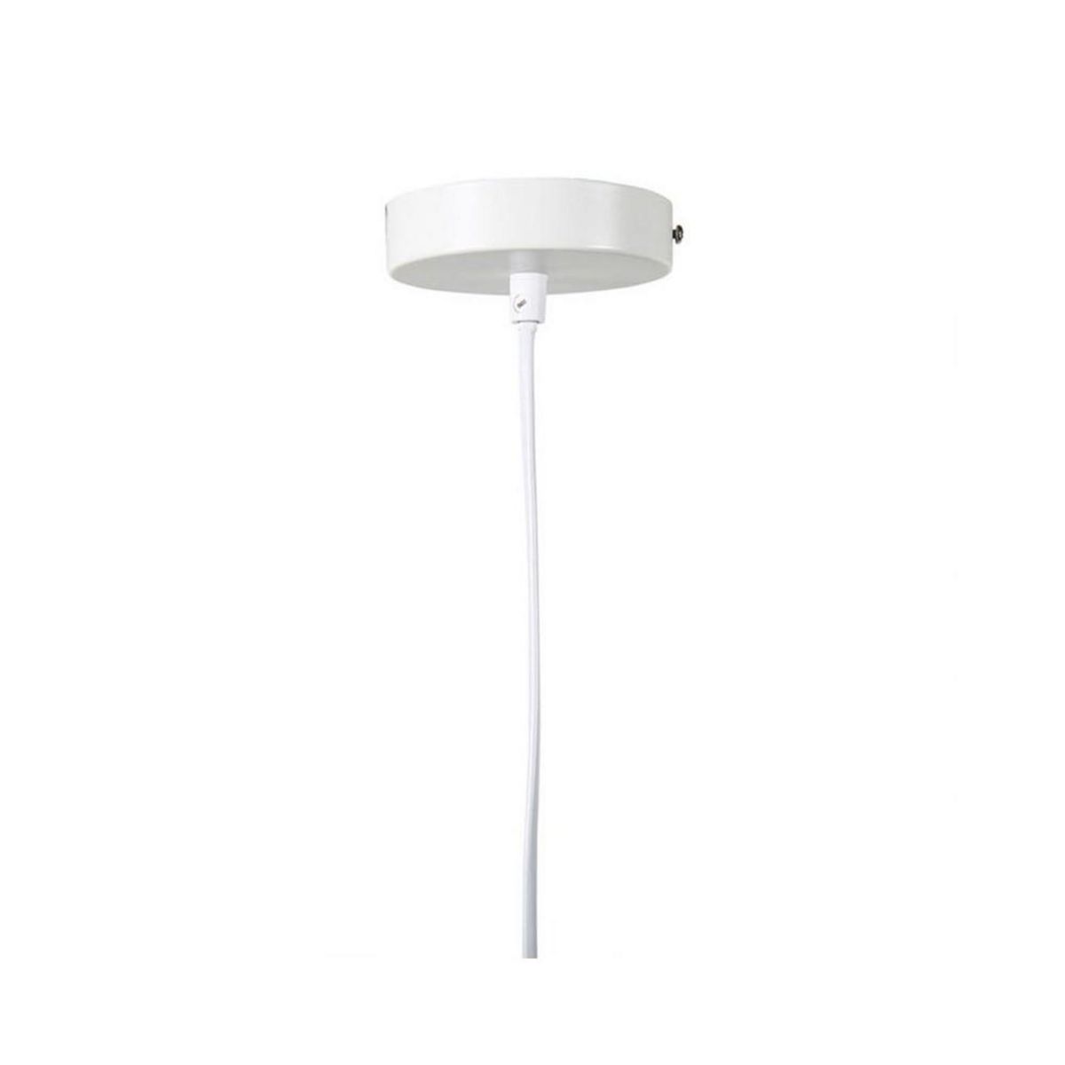OSTARIA Suspension cylindrique Ginkgo blanc doré D40