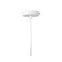 Voir la diapositive 2 : OSTARIA Suspension cylindrique Ginkgo blanc doré D40