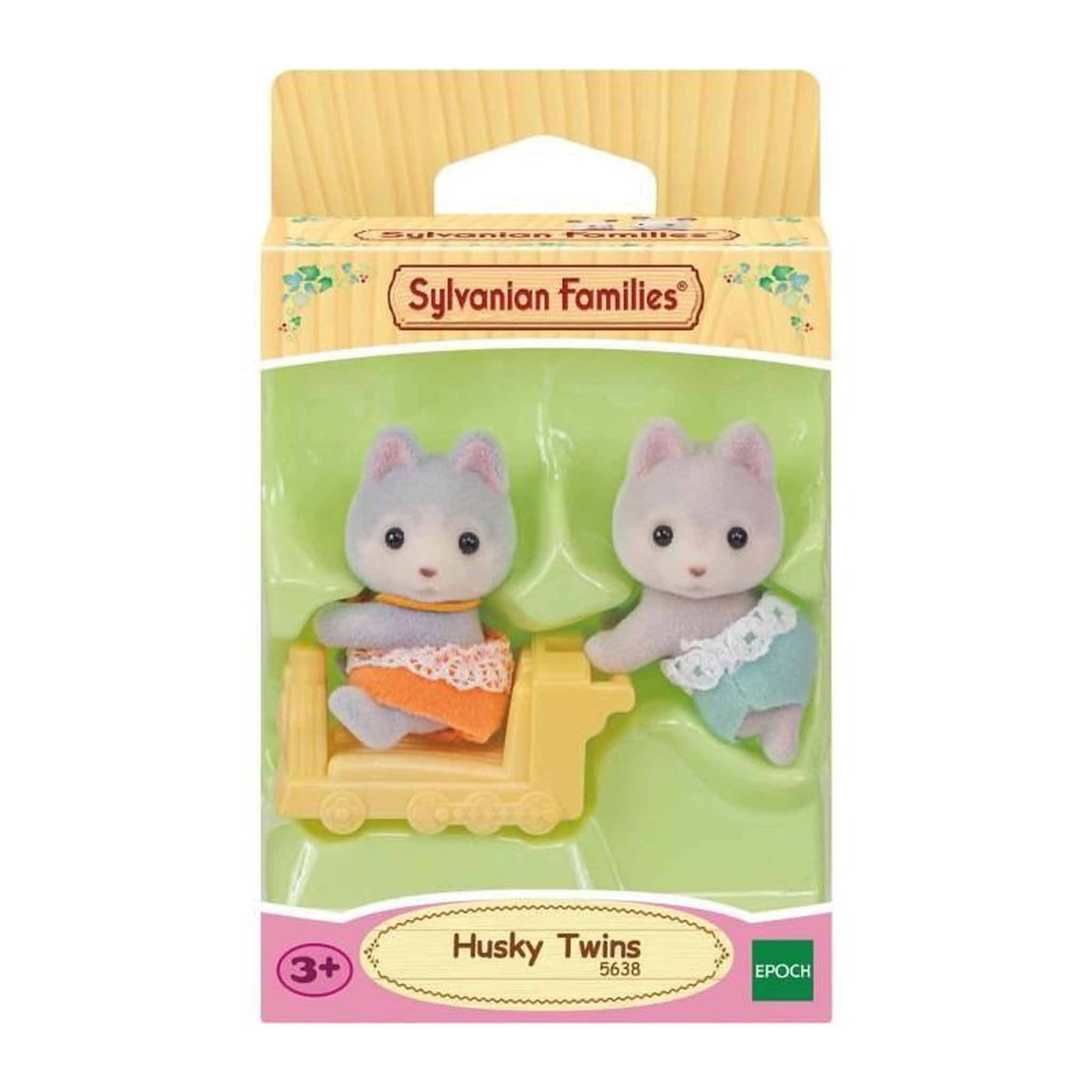 Voir la diapositive 4 : Sylvanian Families 5638  Les jumeaux husky