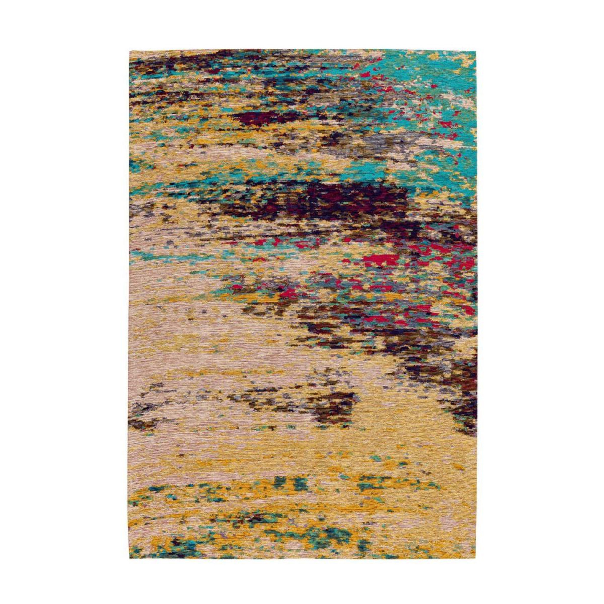 Paris Prix Tapis tissé imprimé à motifs  primavera ii  multicolore. Coloris disponibles : Multicolore