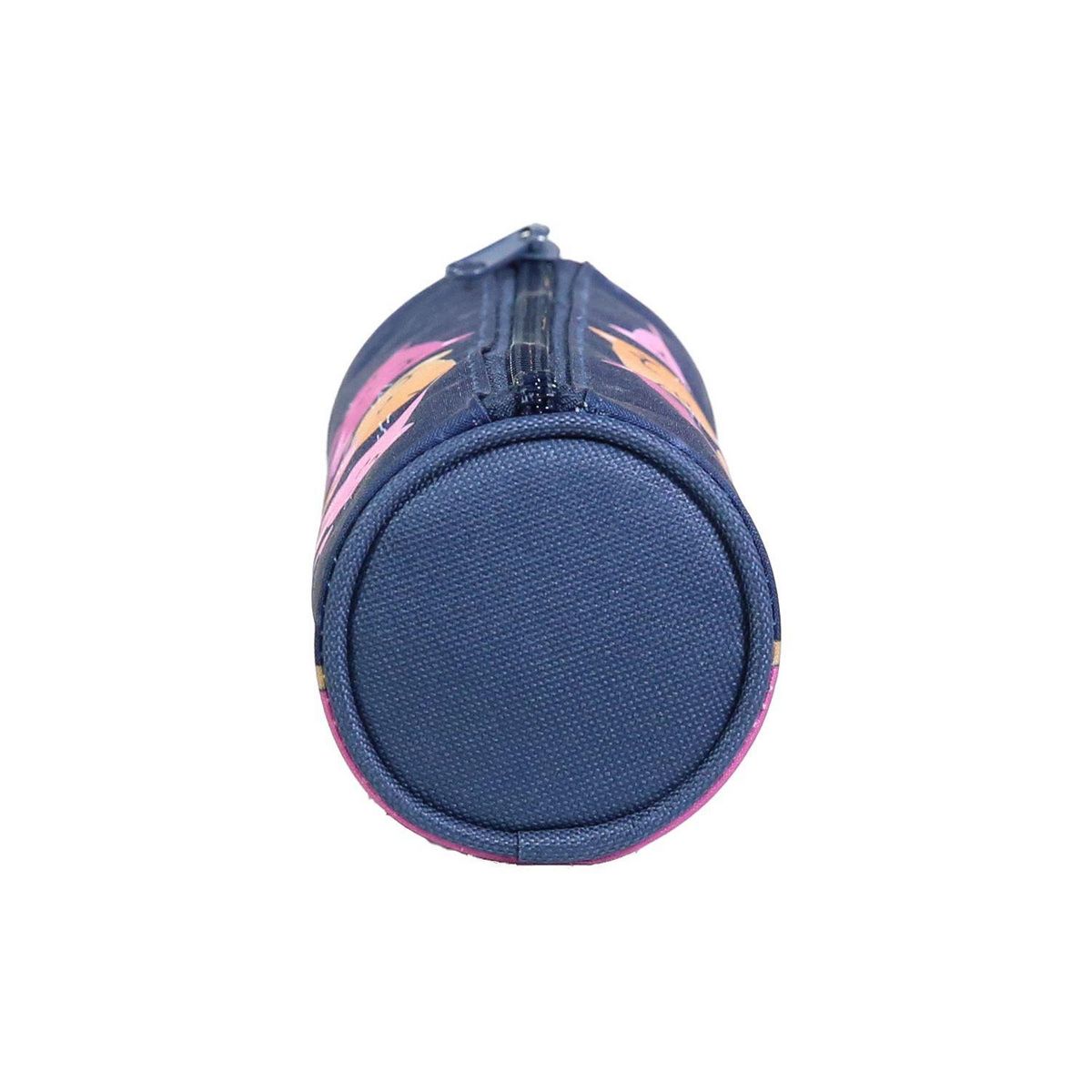 Bagtrotter BAGTROTTER Trousse scolaire ronde Lili Lou 3 chats Bleue