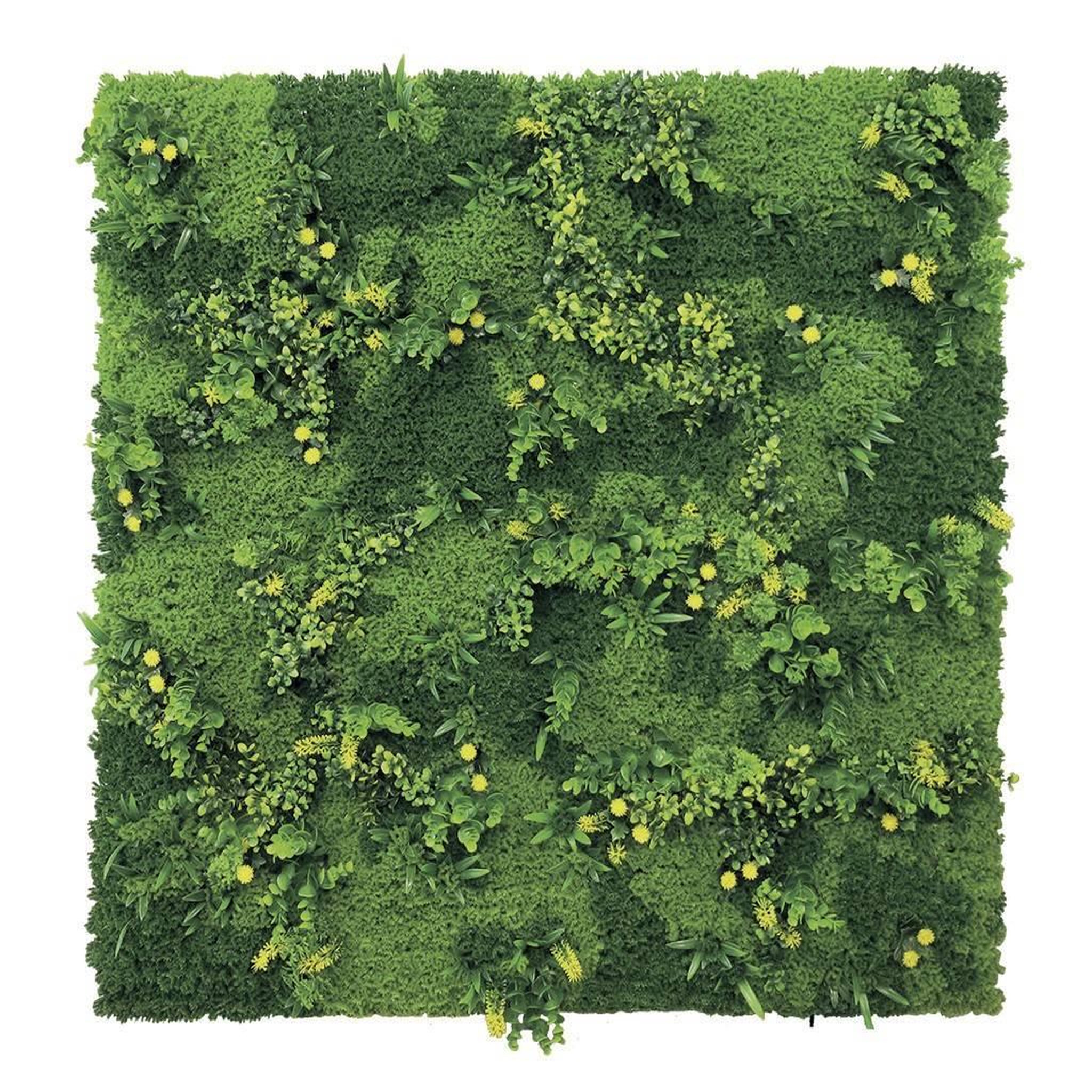 Nortene Panneau décoratif tundra feuillage synthétique - vert - 1x1m