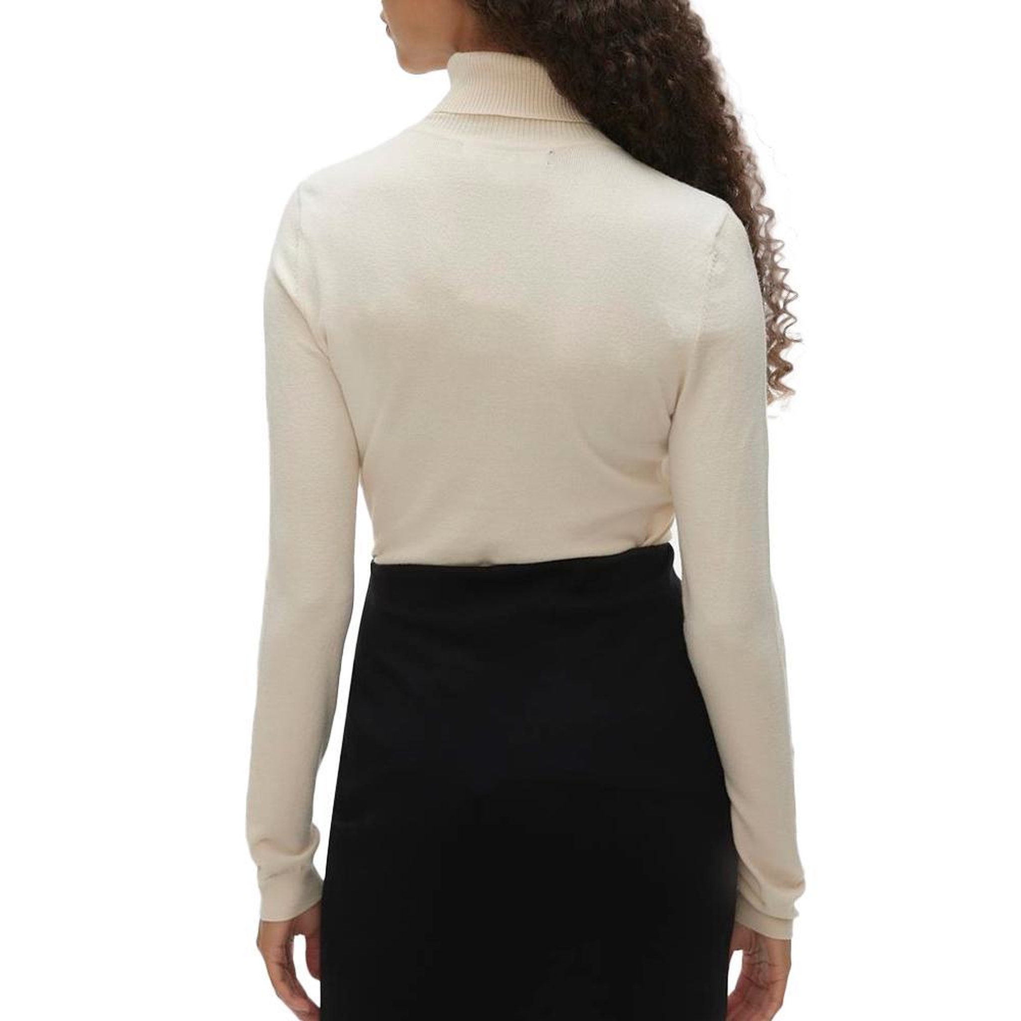 Voir la diapositive 2 : Vero Moda Pull Beige Femme Vero Moda Happiness 95