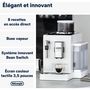 Voir la diapositive 2 : DELONGHI Expresso Broyeur rivelia FEB4435.W