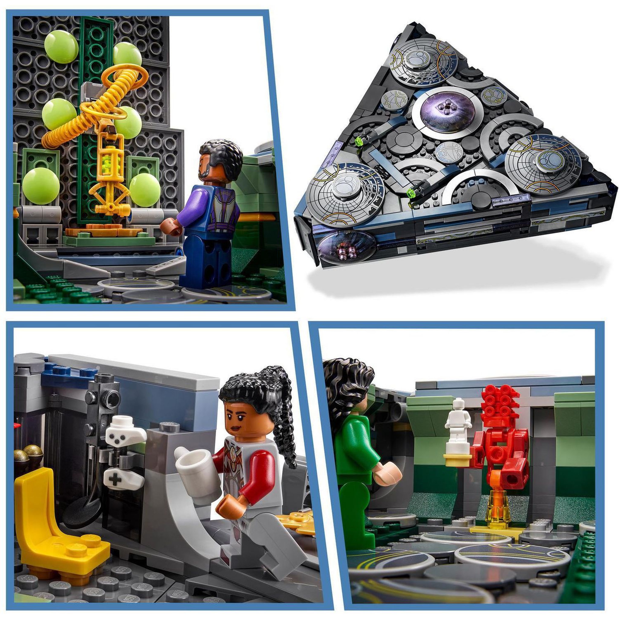 Voir la diapositive 4 : LEGO Marvel 76156 Ensemble L&rsquo;ascension du Domo, Kit de Construction Vaisseau Spatial