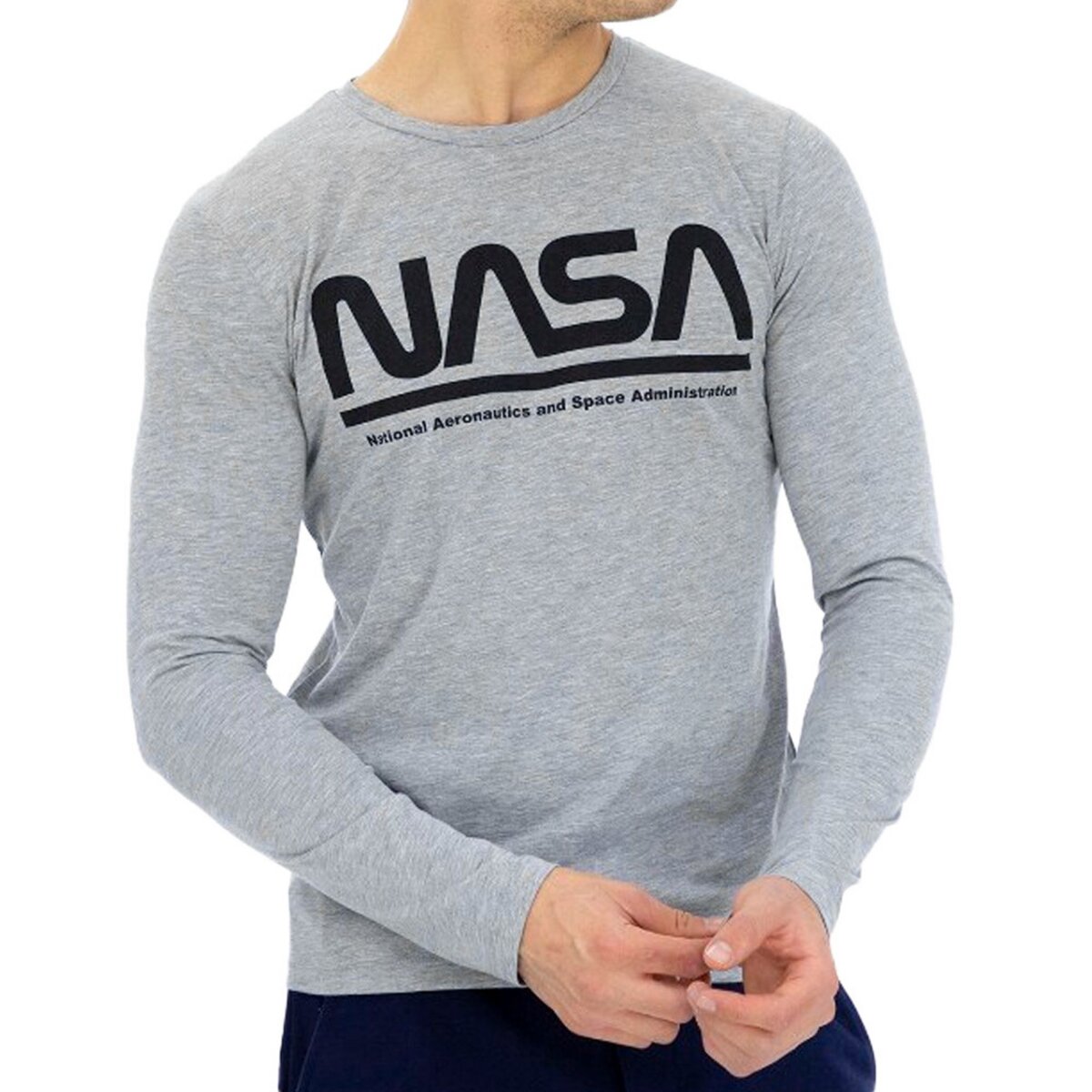 NASA T-shirt Gris Homme Nasa 03T