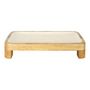 Voir la diapositive 2 : Paris Prix Plat de Présentation en Bois  Nerina  30cm Beige