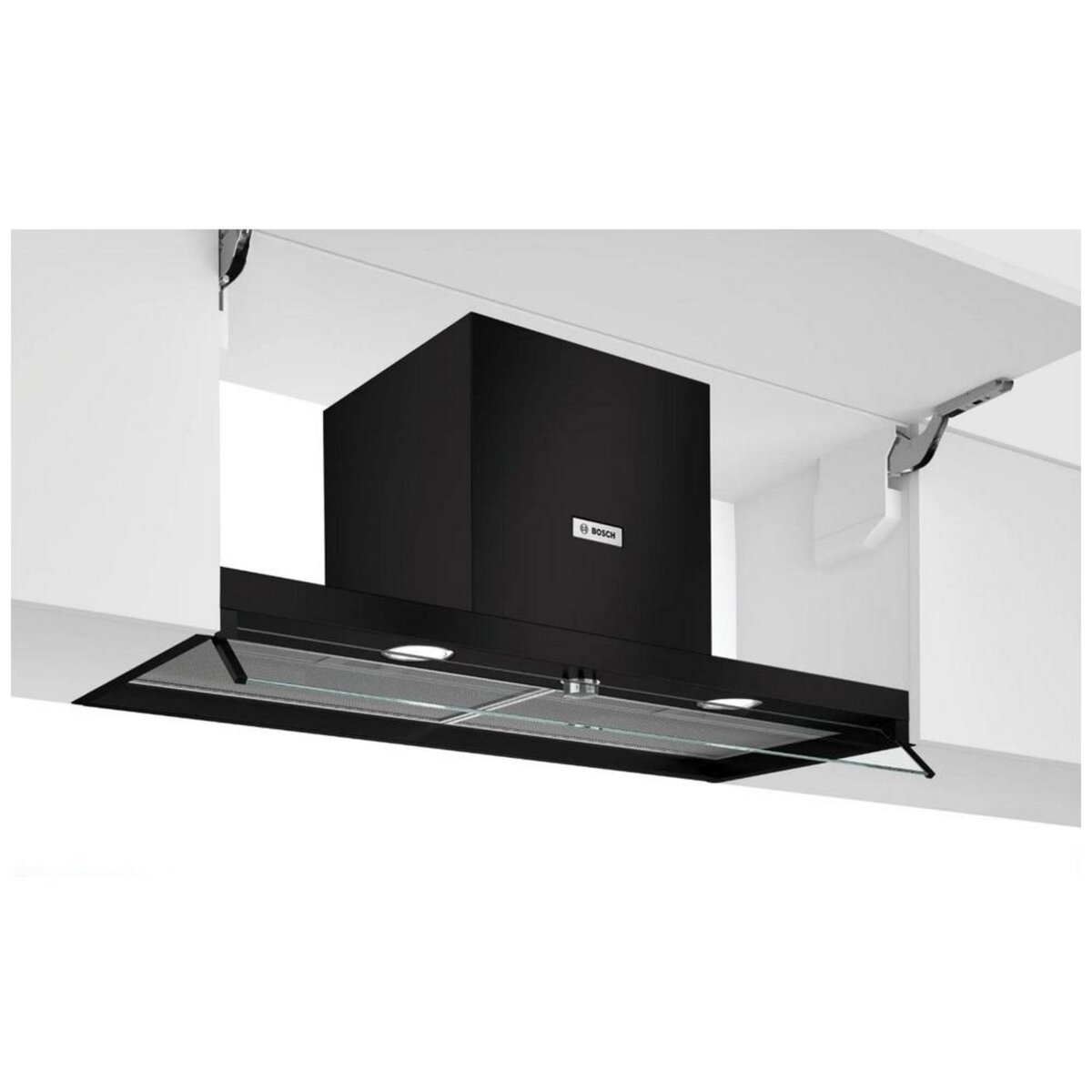 BOSCH Hotte box intégrée 90cm 620m3/h noir/verre - DBB96AF60