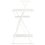Voir la diapositive 3 : VIDAXL Bureau avec etagere Blanc 116x50x93 cm