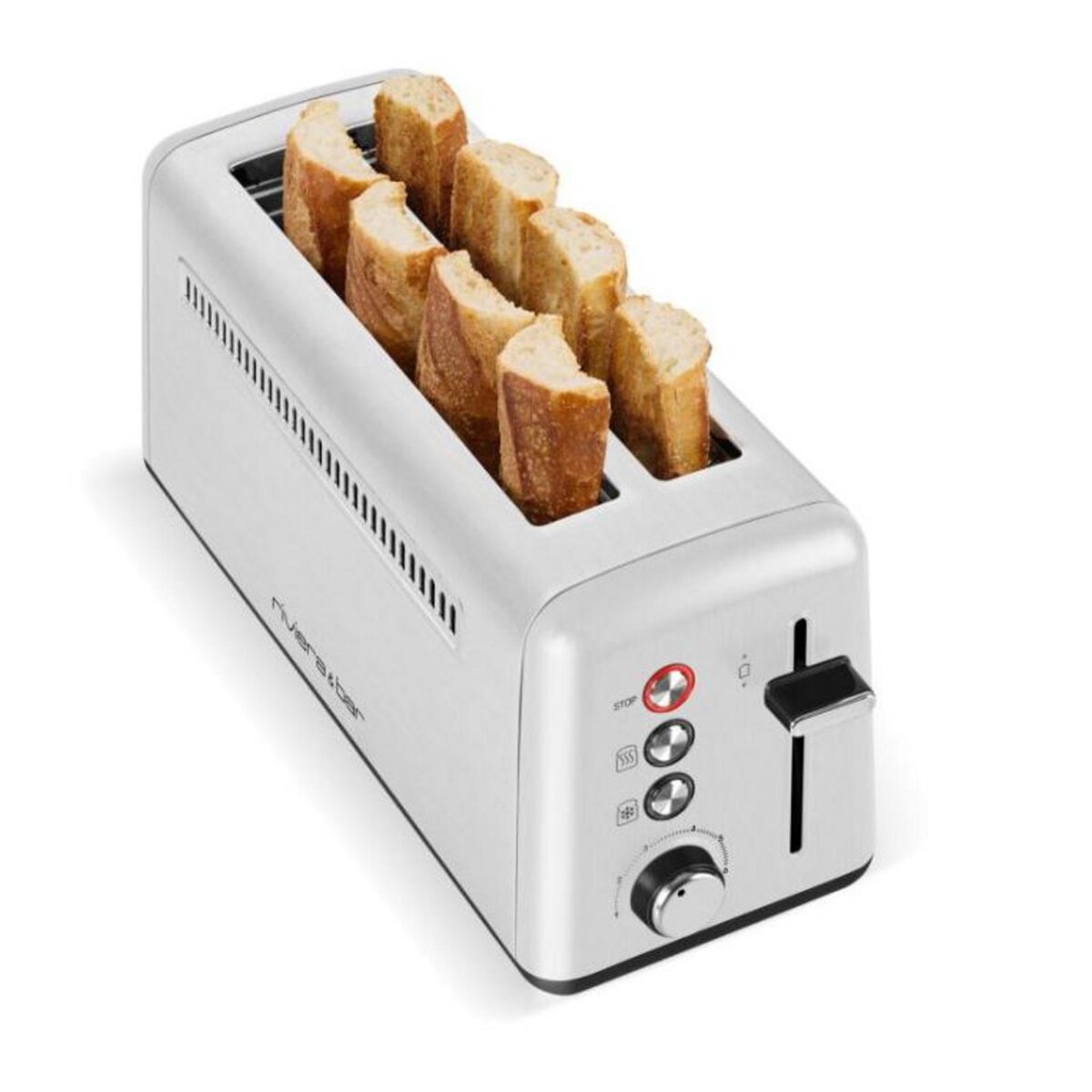 Riviera & Bar Grille-pain QGP480 inox