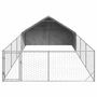 Voir la diapositive 3 : VIDAXL Niche d'exterieur pour chien enclos 7x3x1,9 m acier galvanise