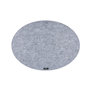 Voir la diapositive 4 : BJORN Set de table ovale - 6 pièces - Feutre recyclé gris