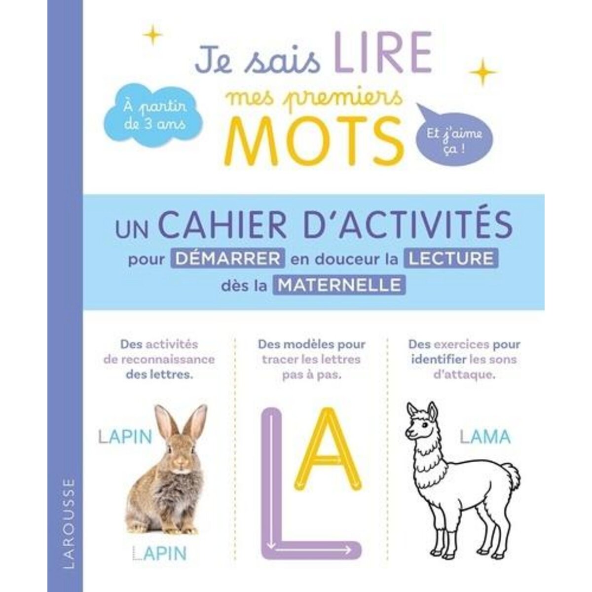 JE SAIS LIRE MES PREMIERS MOTS ET J'AIME CA ! LE CAHIER D'ACTIVITES, Girac-Marinier Carine