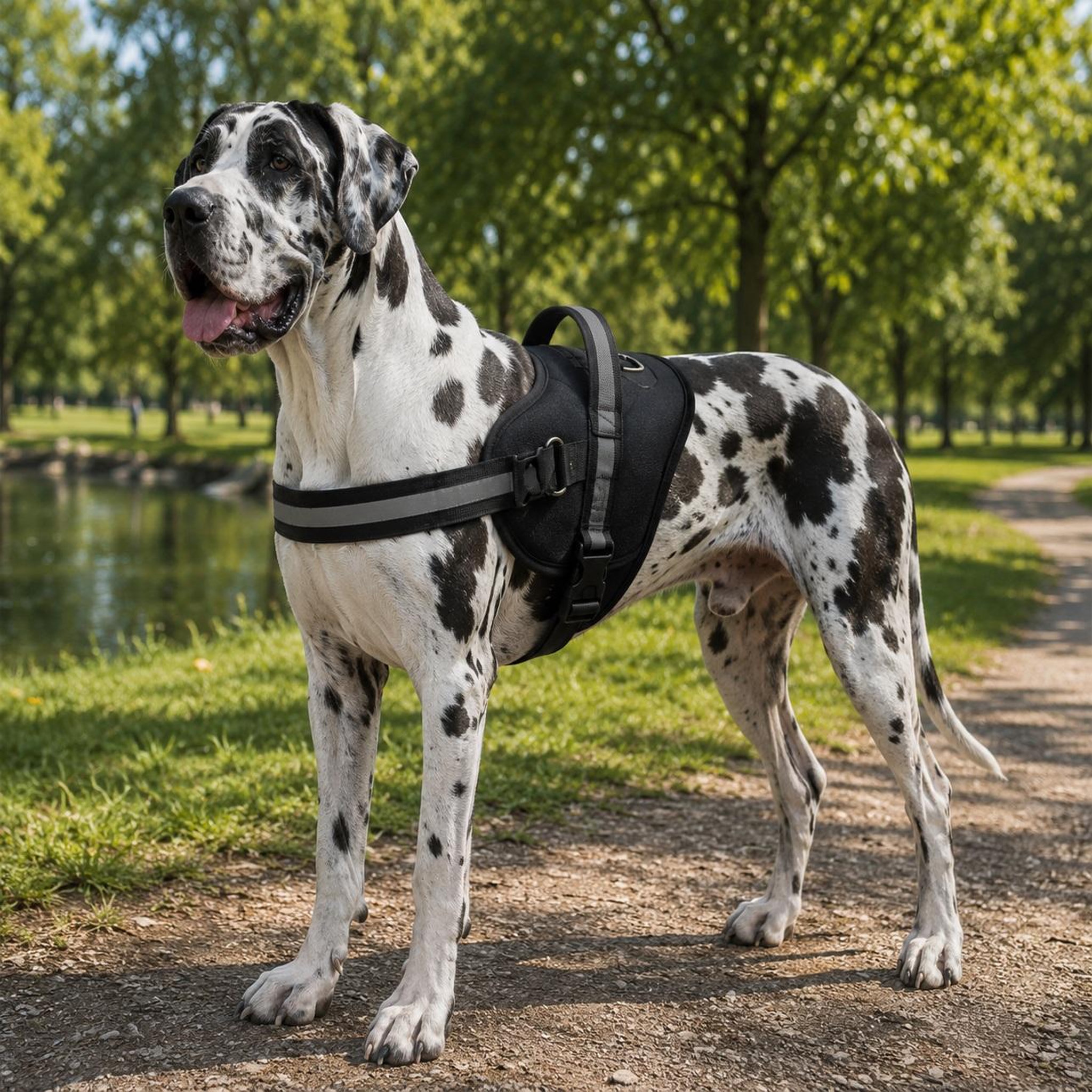 Voir la diapositive 2 : Eden Harnais pour chien design et moderne