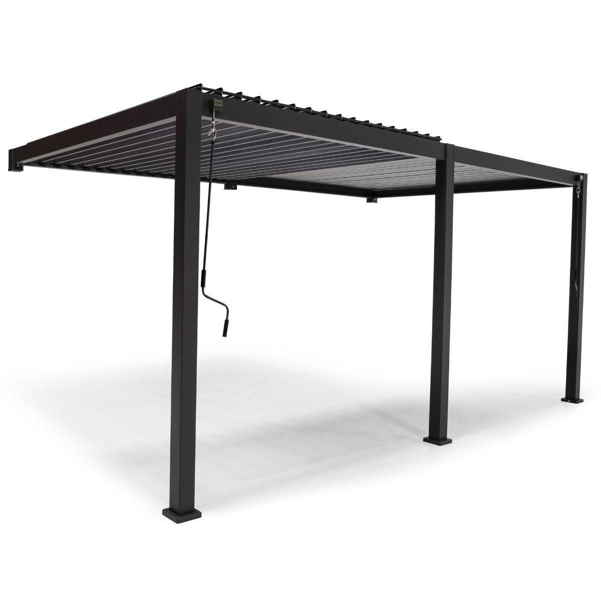 OMBREA Pergola Bioclimatique OMBREA® 3X5,3 - Anthracite  300x530x250cm