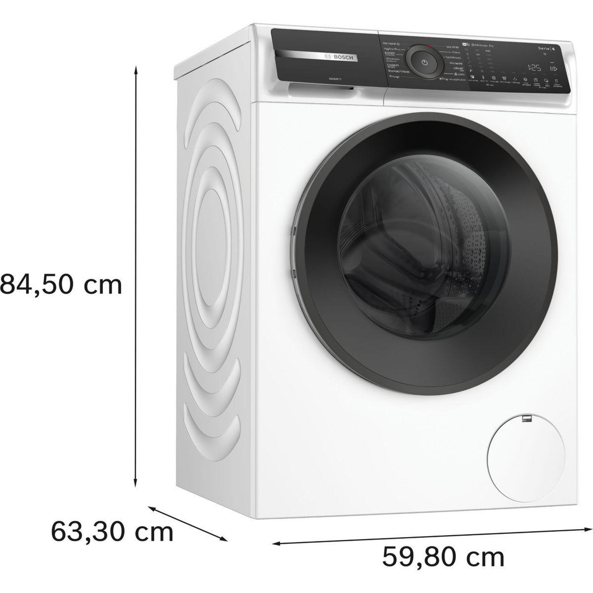 Voir la diapositive 4 : BOSCH Lave linge hublot wgh2440sfr, serenity, antitaches, iron assist, série 6