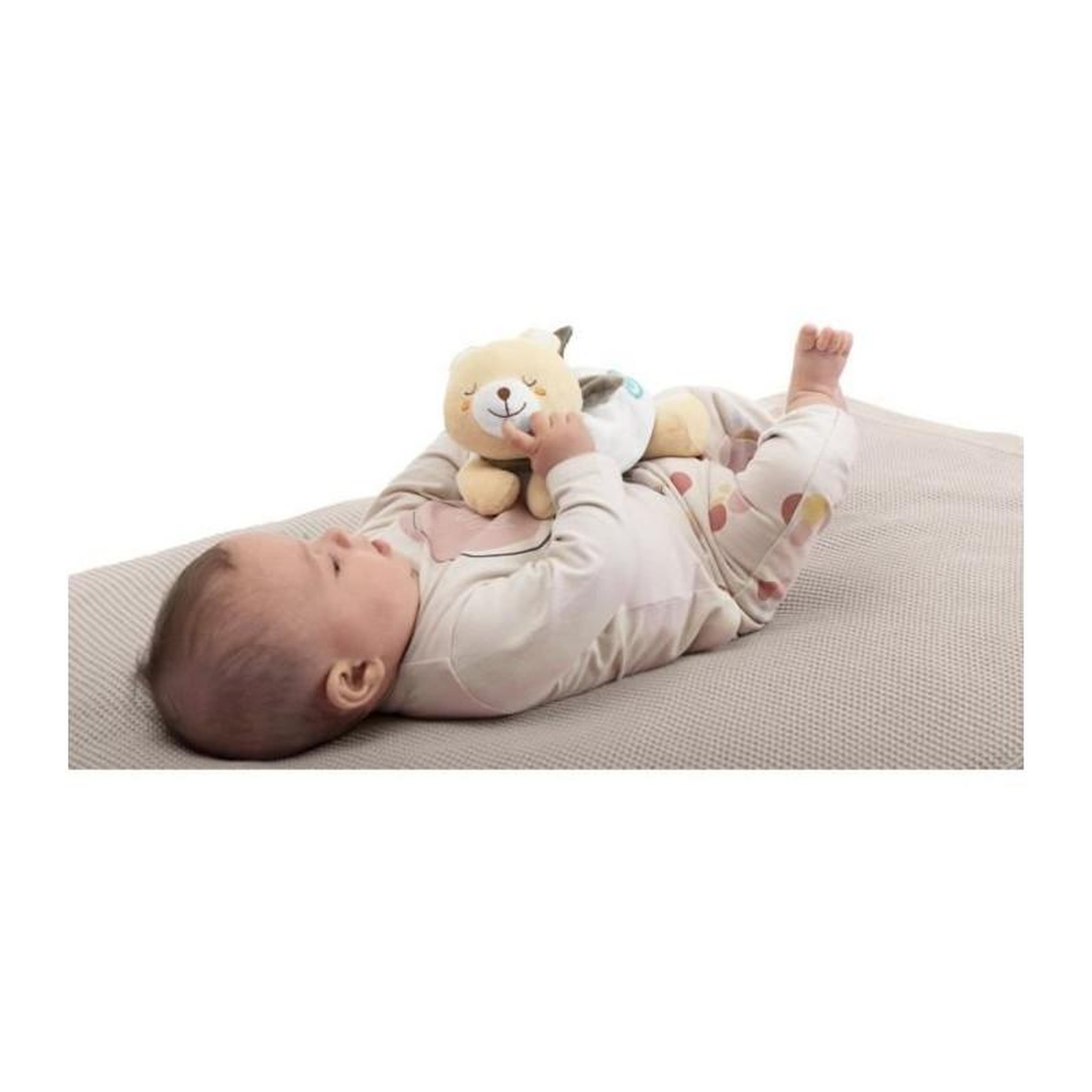 Voir la diapositive 2 : CHICCO Peluche chauffante Ourson - CHICCO - Beige - Des la naissance