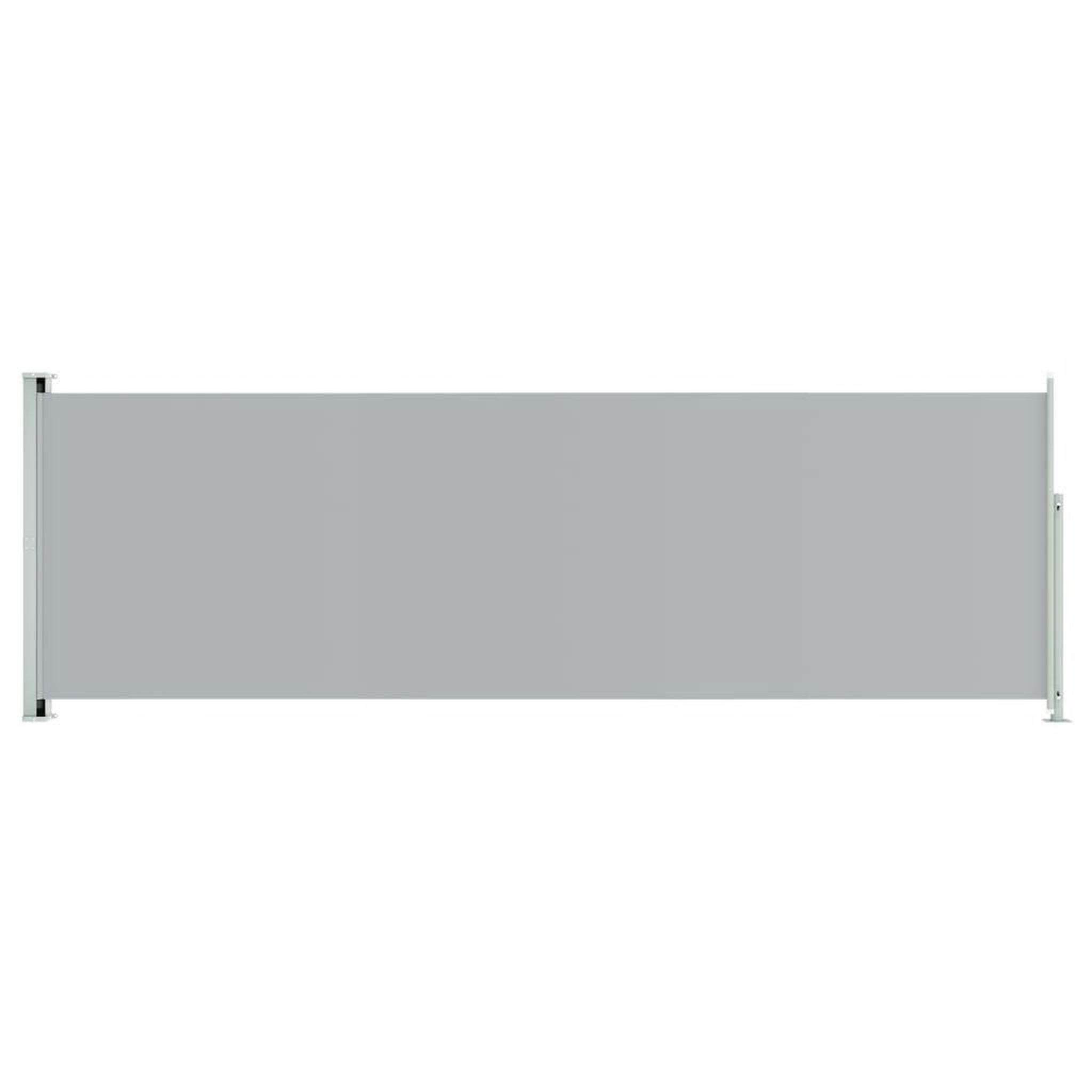 Voir la diapositive 2 : VIDAXL Auvent lateral retractable de patio 200x600 cm Gris