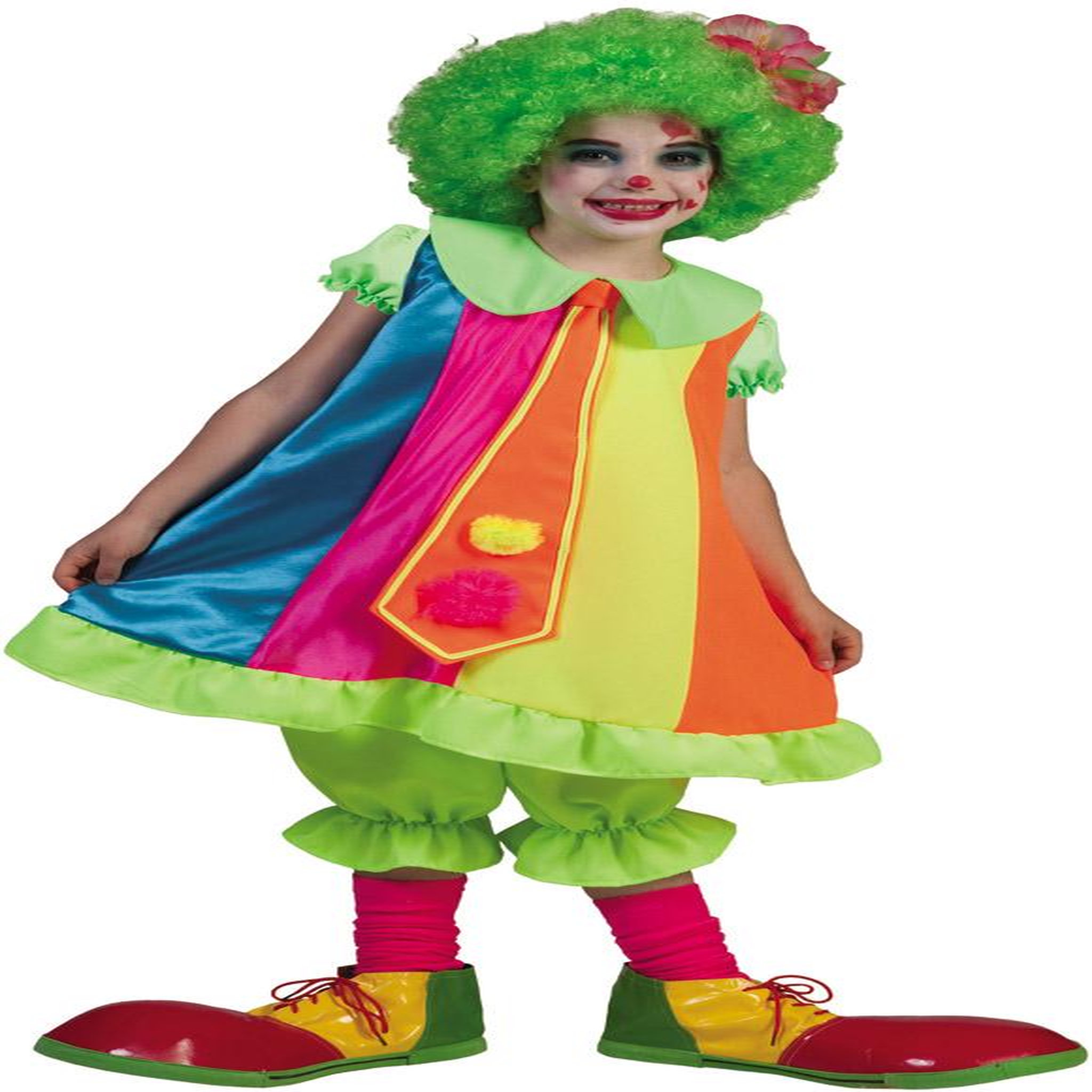 FUNNY FASHION Déguisement Silly Billy le Clown - Enfant - 4/6 ans (104 à 116 cm)