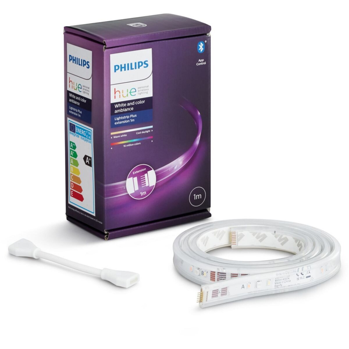 Philips Ruban LED HUE W&C LightStrip extension 1M
