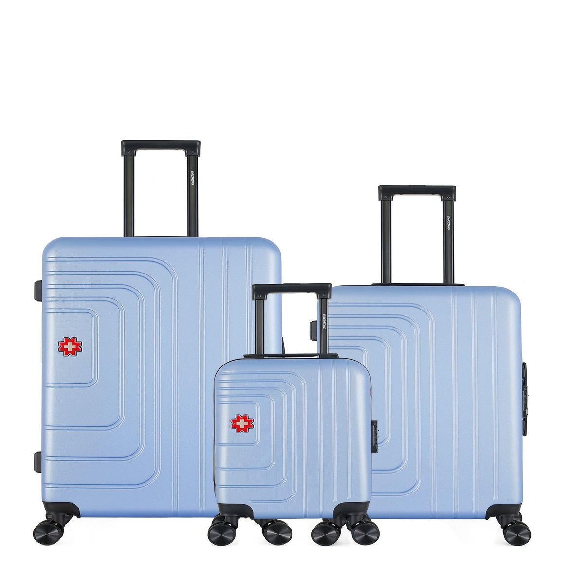 SWISS KOPPER SWISS KOPPER - LOT DE 3 - Valises grand format, weekend et cabine XXS RUTI