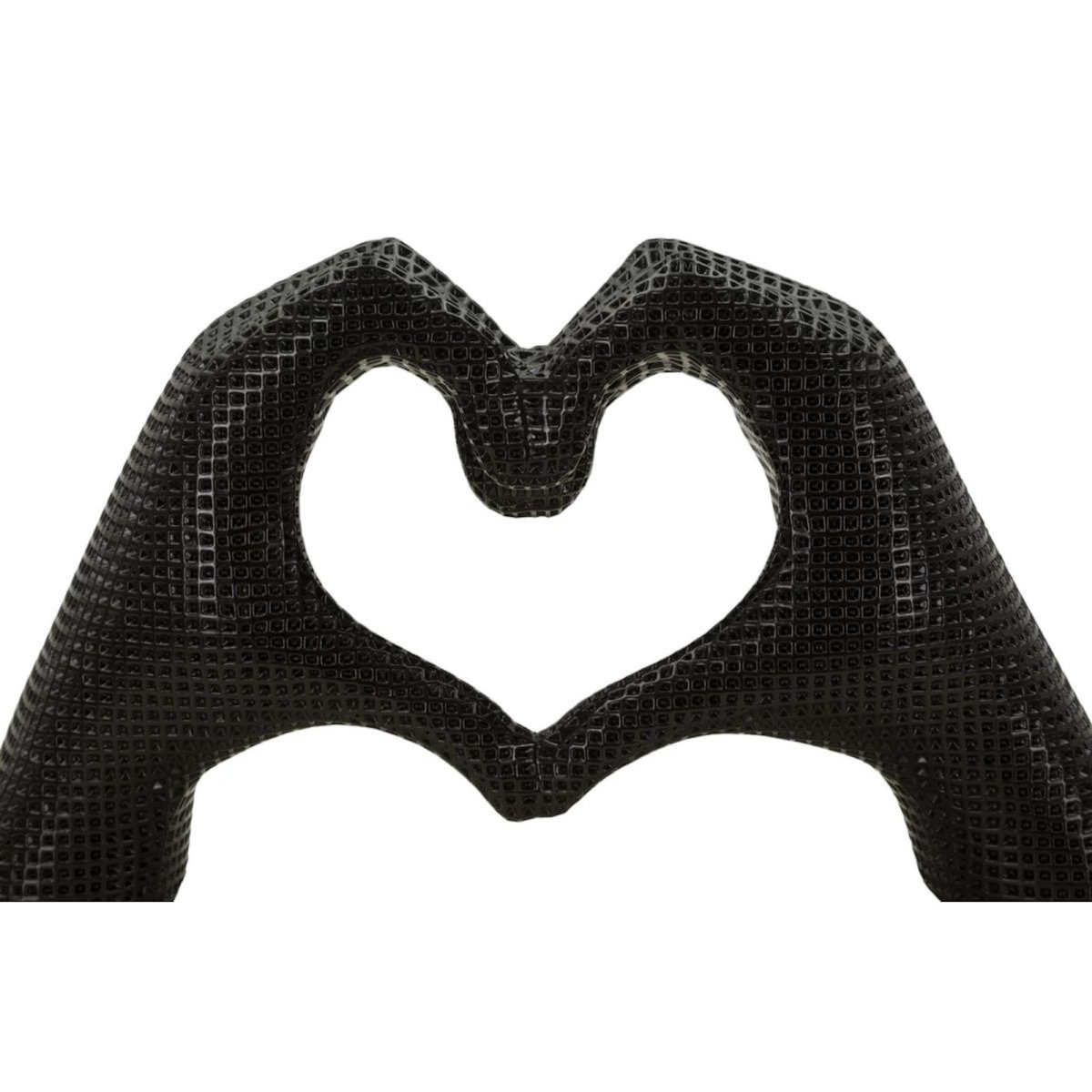 Paris Prix Mains Cœur Déco  Lover  25cm Noir
