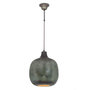 Voir la diapositive 1 : Paris Prix Lampe Suspension Design  Mican  38cm Bronze Foncé