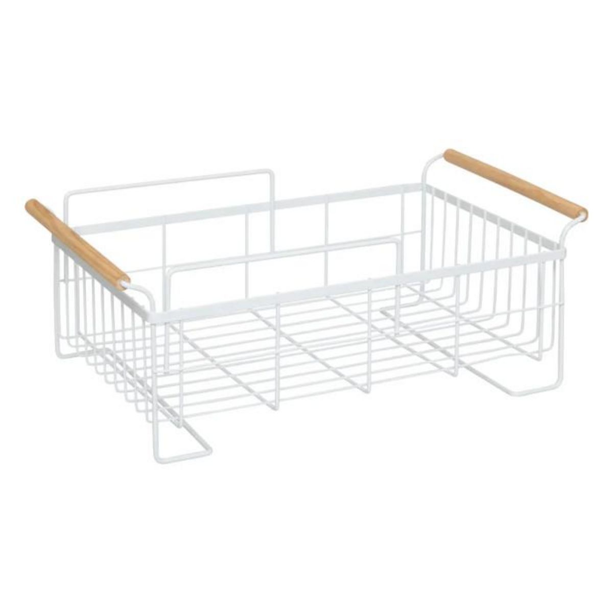 FIVE Égouttoir à Vaisselle 2 Niveaux  Naturéo  48cm Blanc