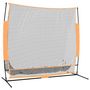 Voir la diapositive 2 : VIDAXL Filet d'entraînement de golf noir et orange 215x107x216 cm