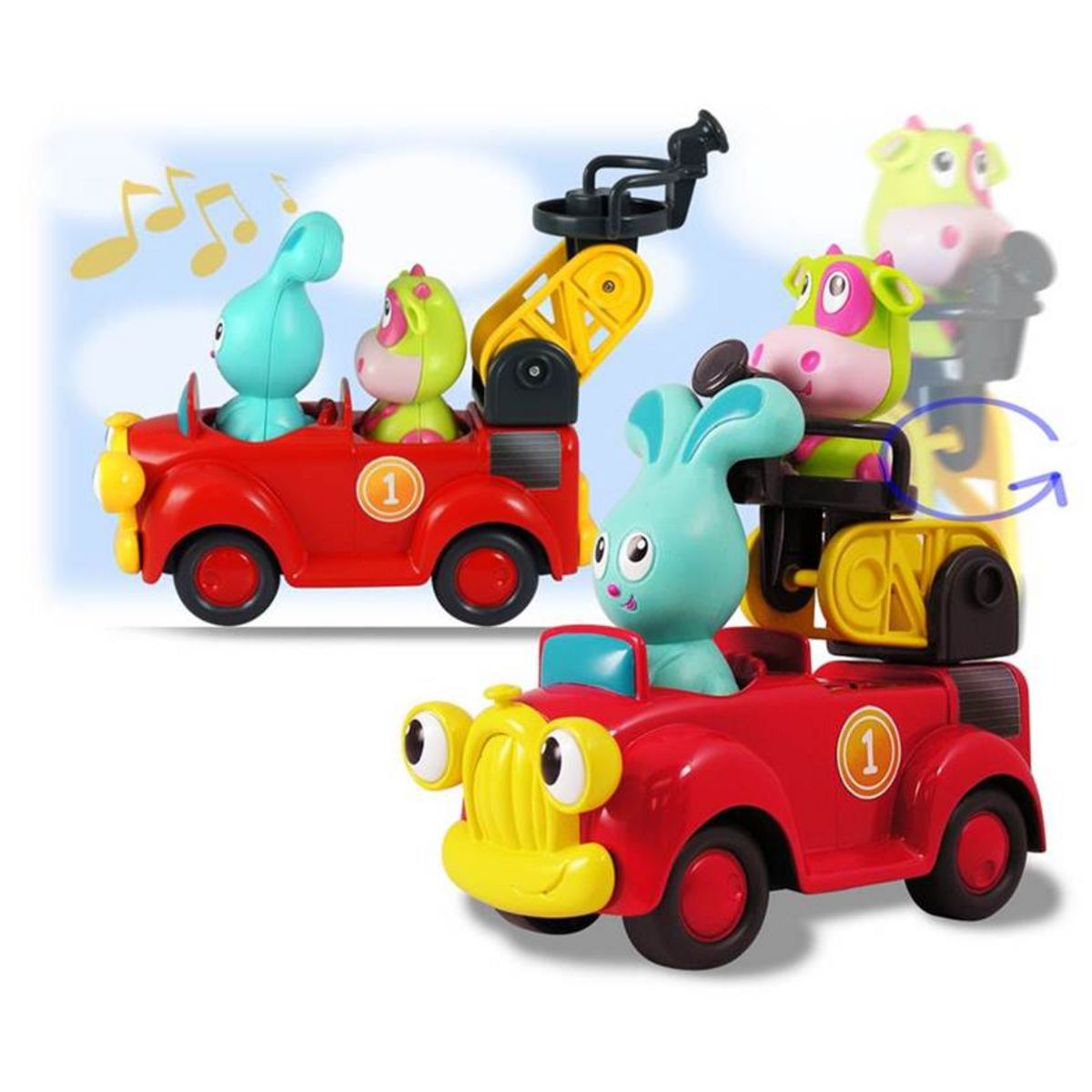 OUAPS Jojo et son camion de pompier