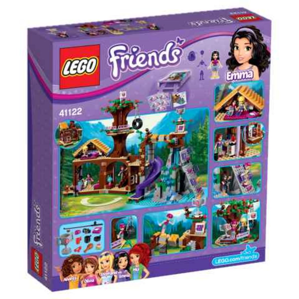 LEGO Friends 41122 - La cabane de la base d'aventure