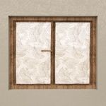 SOLEIL D'OCRE Paire de brise bise CELIA, par Soleil d'Ocre. Coloris disponibles : Vert, Blanc, Marron