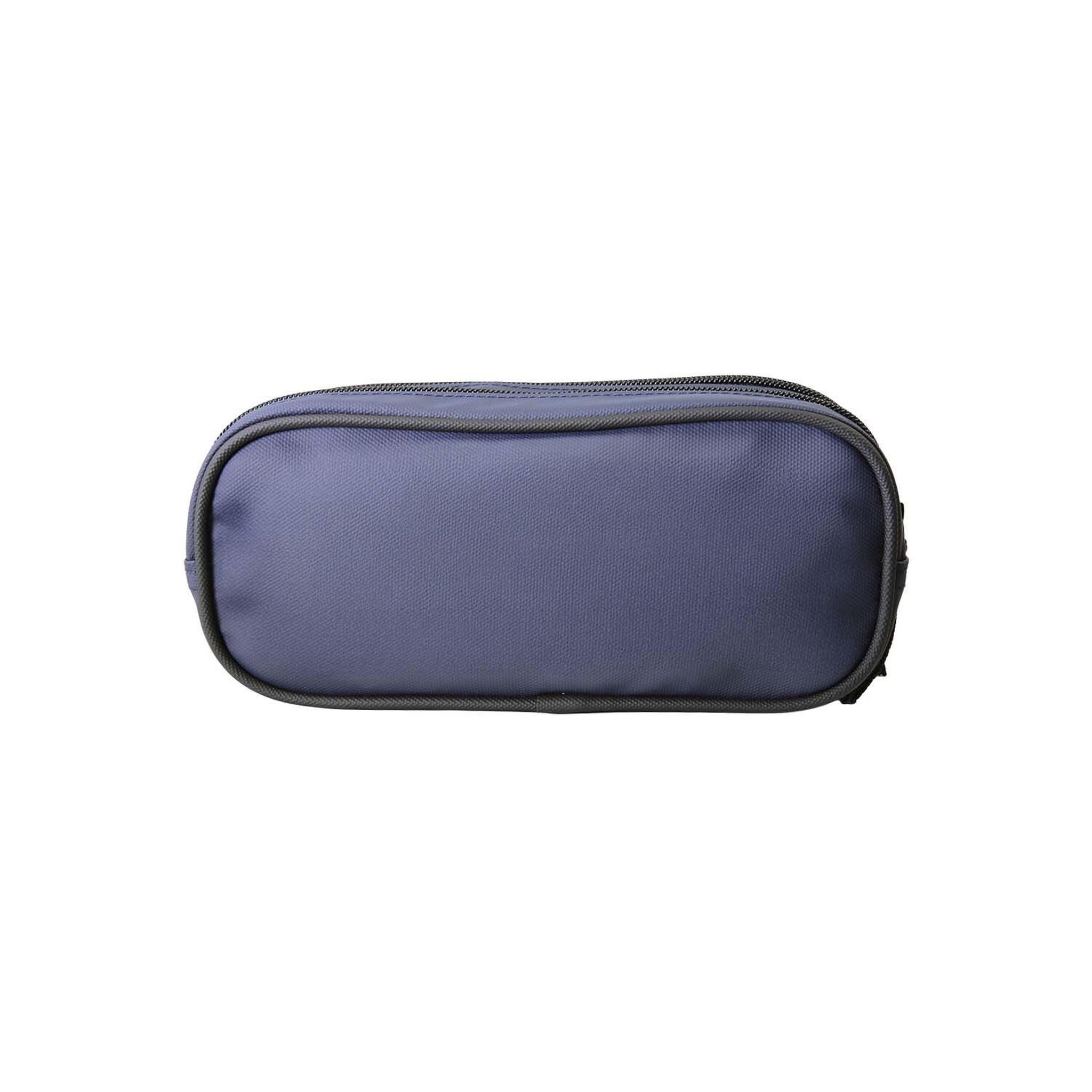 Voir la diapositive 4 : Bagtrotter Offshore - Trousse scolaire - Marine - 2 compartiments zippé