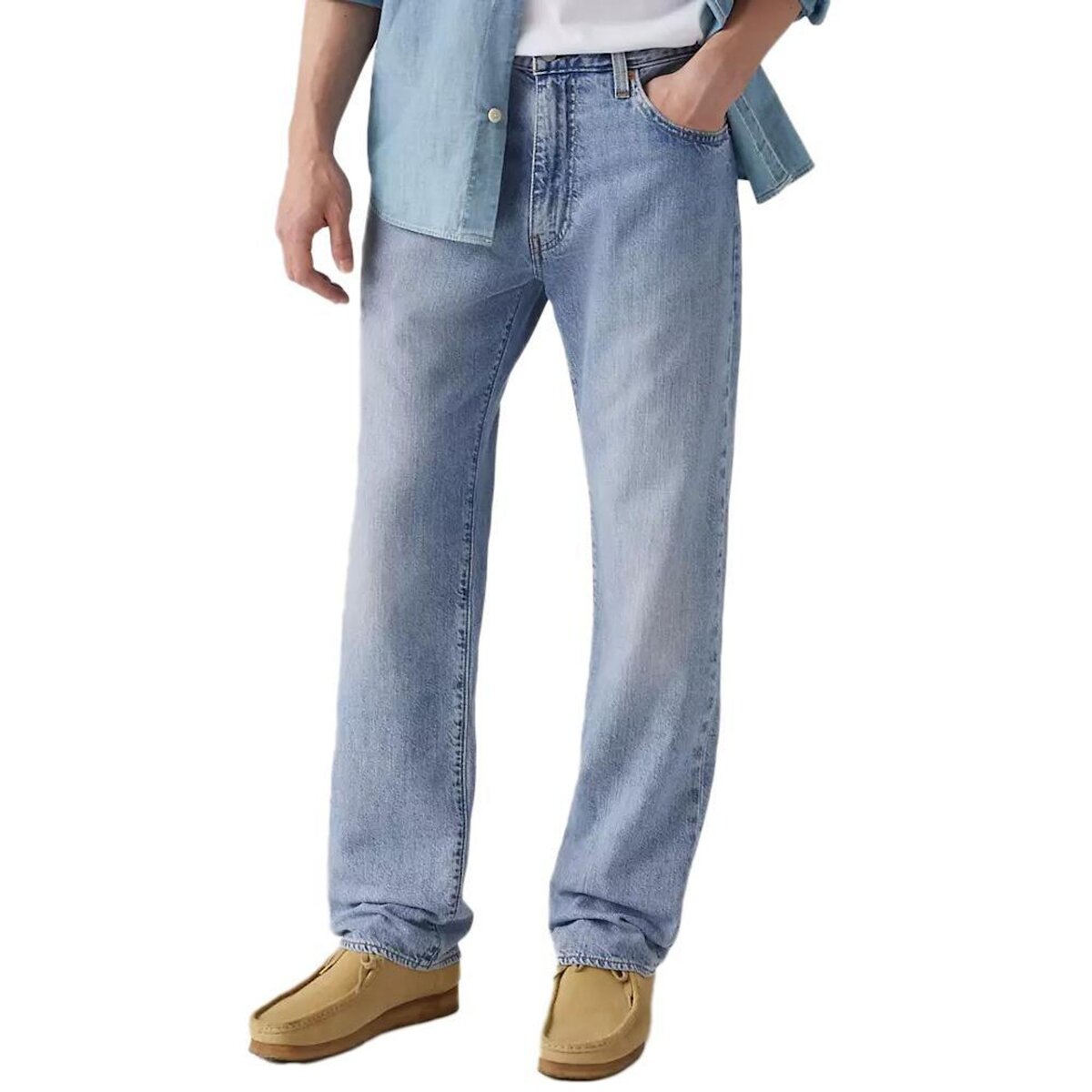 Levi's Jean 555  Délavé Homme Levi's Relaxed Straight 000LO   W30