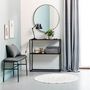 Voir la diapositive 5 : Paris Prix Console Design en Métal  Soraya  80cm Noir