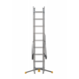 Voir la diapositive 3 : HAILO Echelle 3 plans 6m50 en aluminium - HOBBYLOT