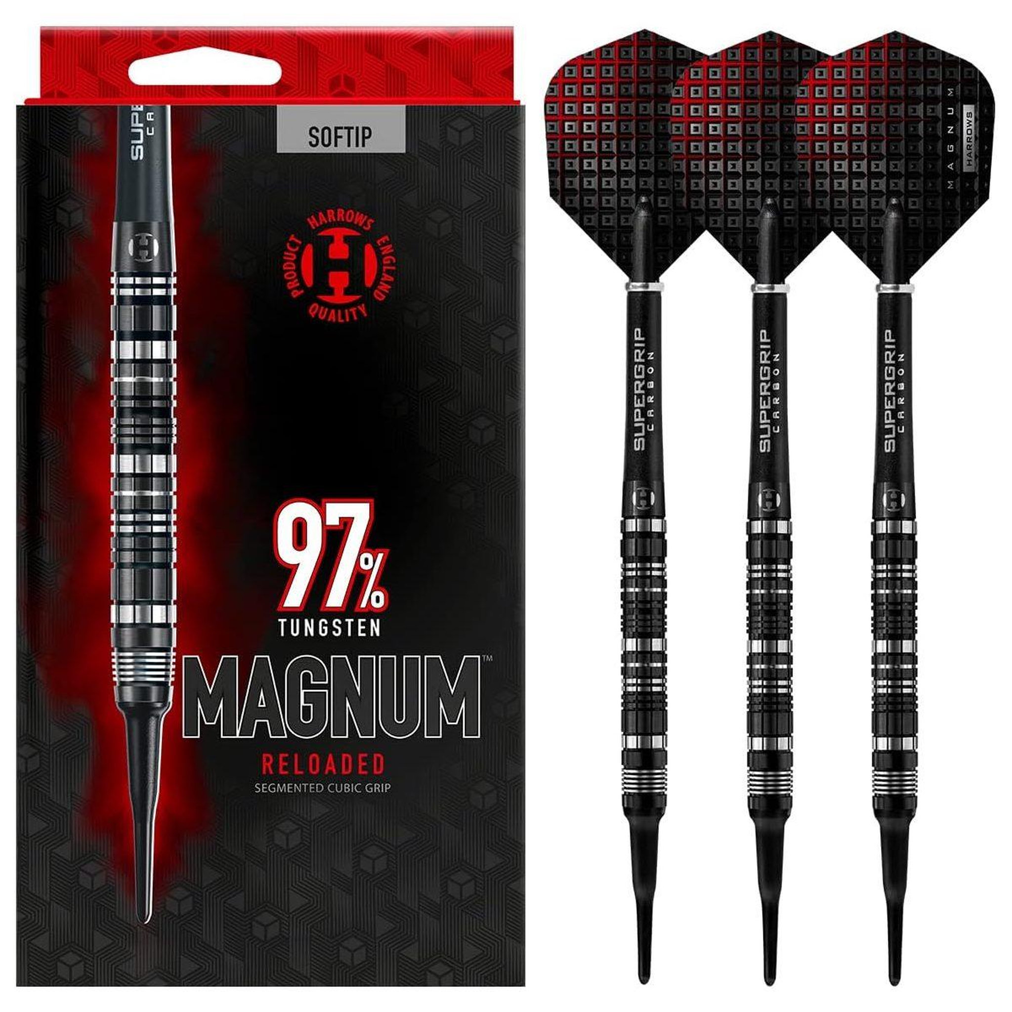Harrows Fléchettes magnum reloaded 97 soft 20g r