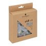 Voir la diapositive 3 : ATMOSPHERA Lot de 18 Bougies Chauffe-Plat  Hugo  3,7cm Gris Clair