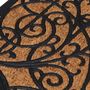 Voir la diapositive 5 : VIDAXL Tapis de porte demi-rond 45x75 cm caoutchouc et fibre de coco