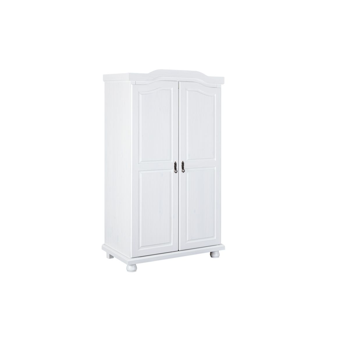 Armoire 2 portes en bois massif HEDDA 
