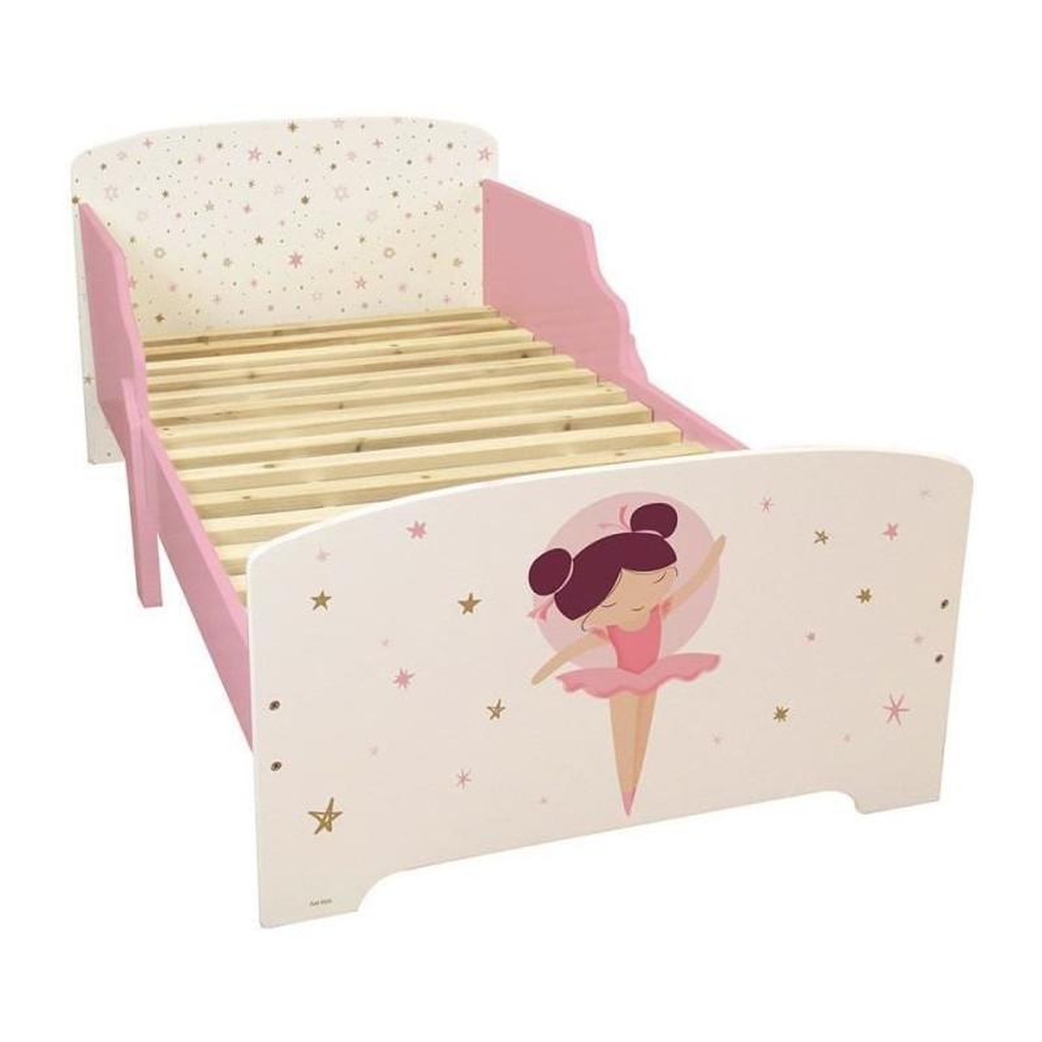 Voir la diapositive 4 : Fun House Lit avec sommier a lattes - Danseuse Ballerine - FUN HOUSE - 140 x 70 cm