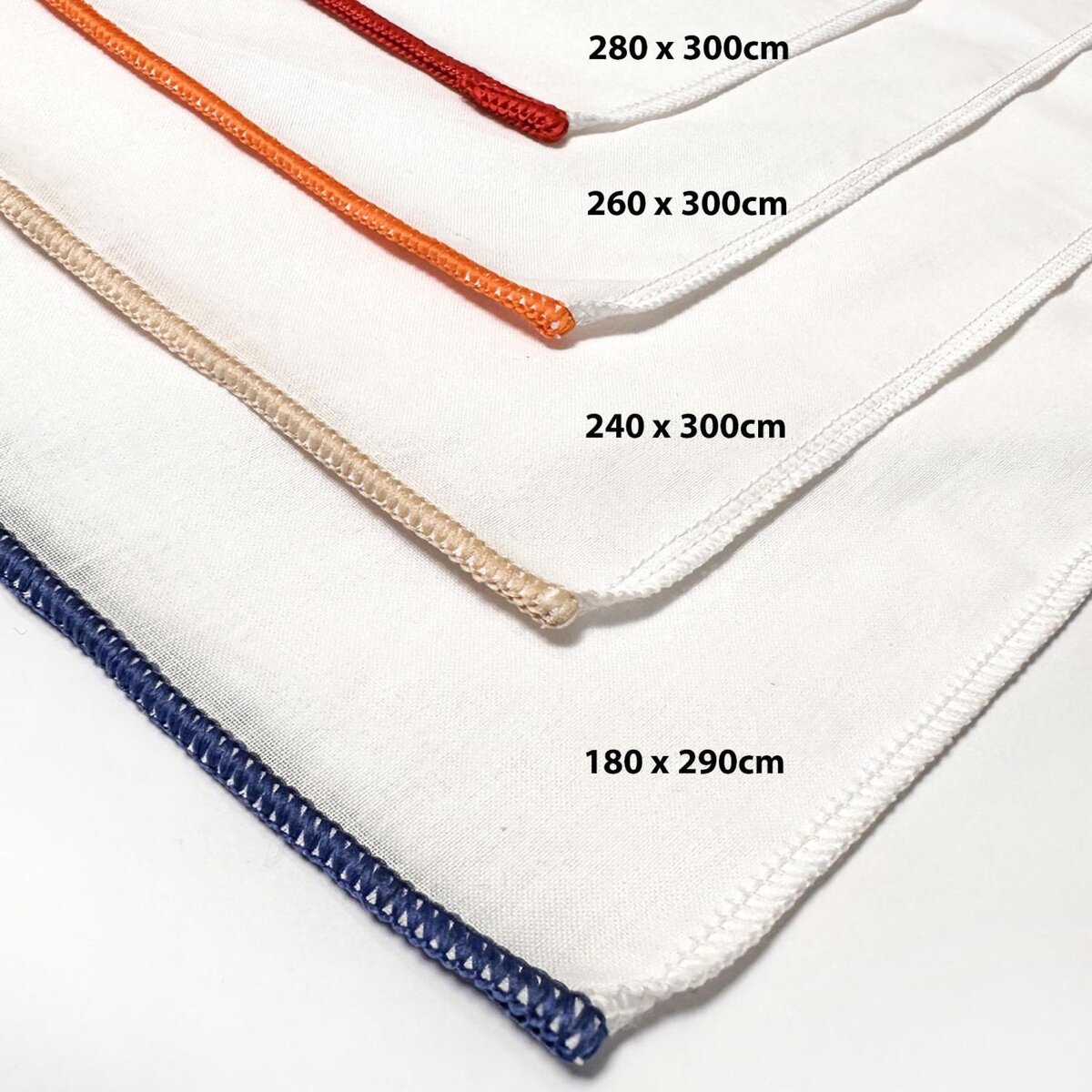 SOLEIL D'OCRE Drap plat en polycoton PERCALE, par Soleil d'ocre