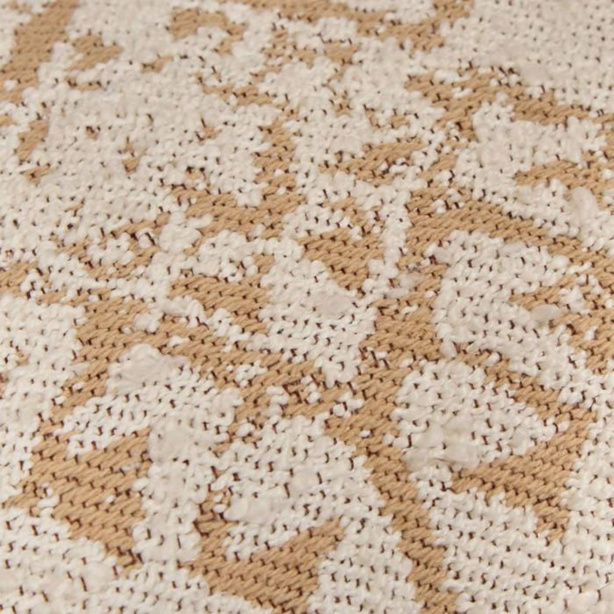 ATMOSPHERA Coussin à Motifs Tissés  Ozel  30x50cm Ivoire