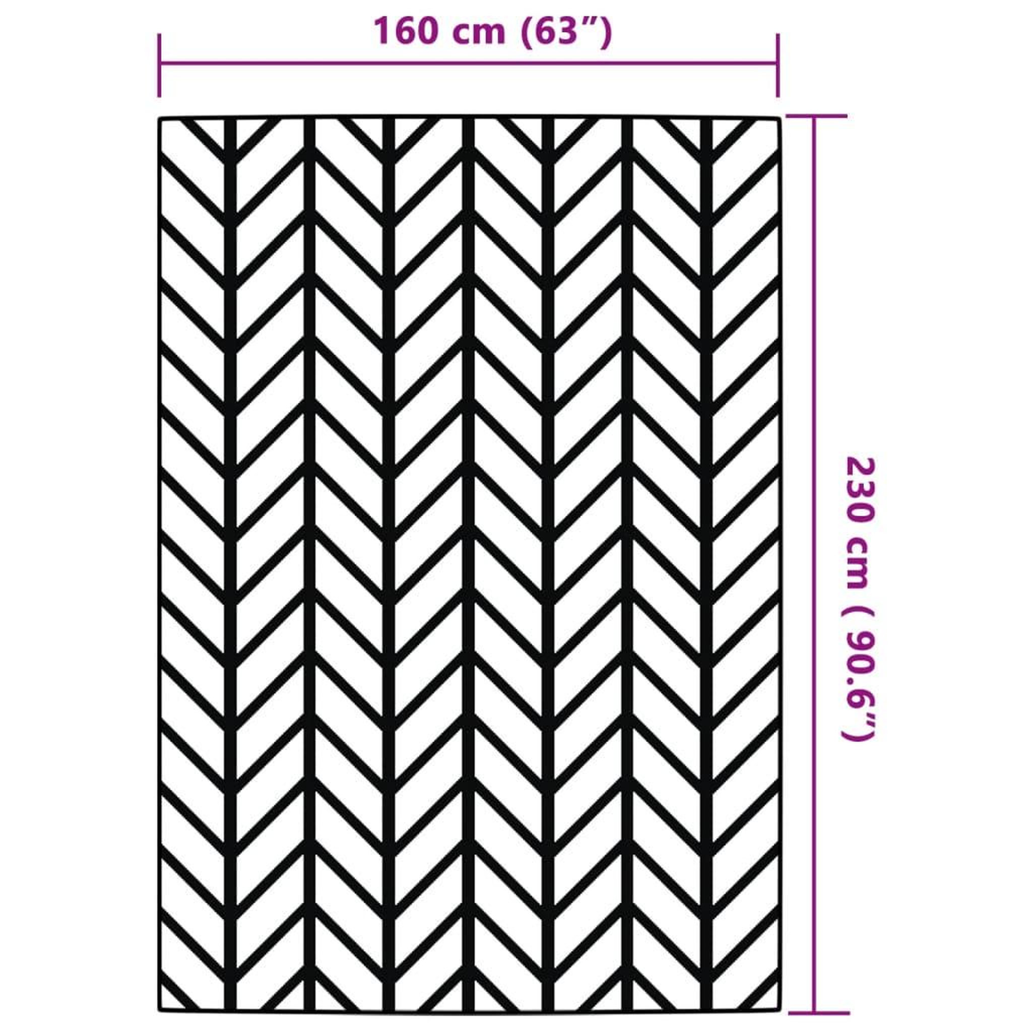 Voir la diapositive 6 : VIDAXL Tapis d'exterieur ARAKIL Gris 160x230 cm PP