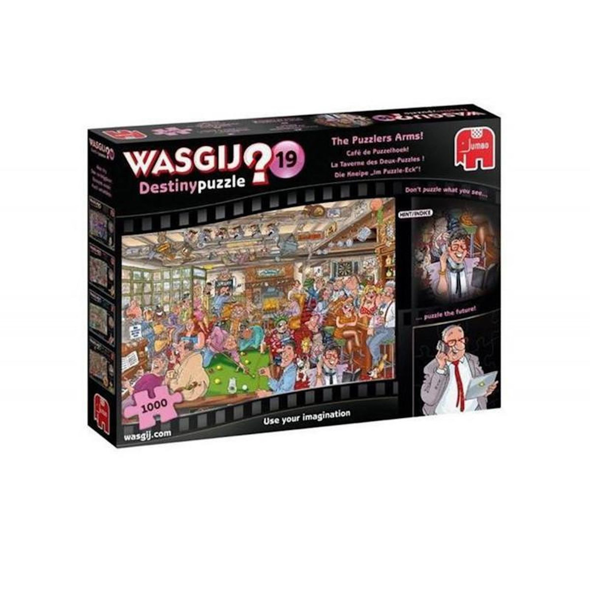 DISET Puzzle 1000 pièces Wasgij Destiny 19 – Puzzle humour adulte – La taverne des 2 puzzles – Diset