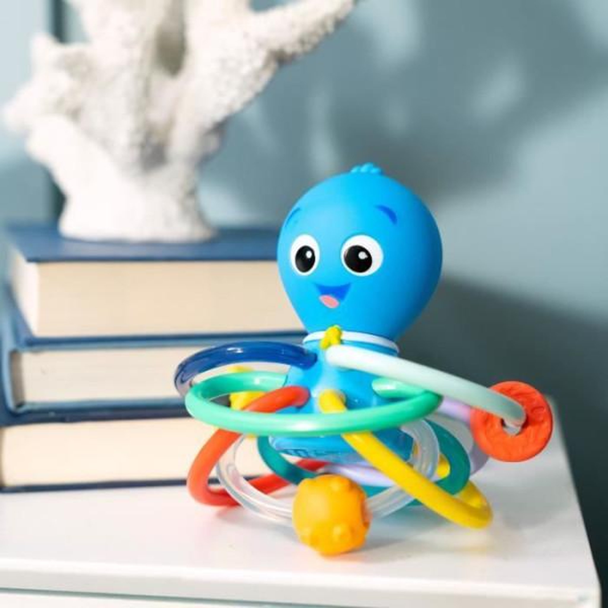 Voir la diapositive 3 : BABY EINSTEIN Baby einstein ocean explorers opus' shake & soothe anneaux de dentitions, jouet et hochet, des la naissance