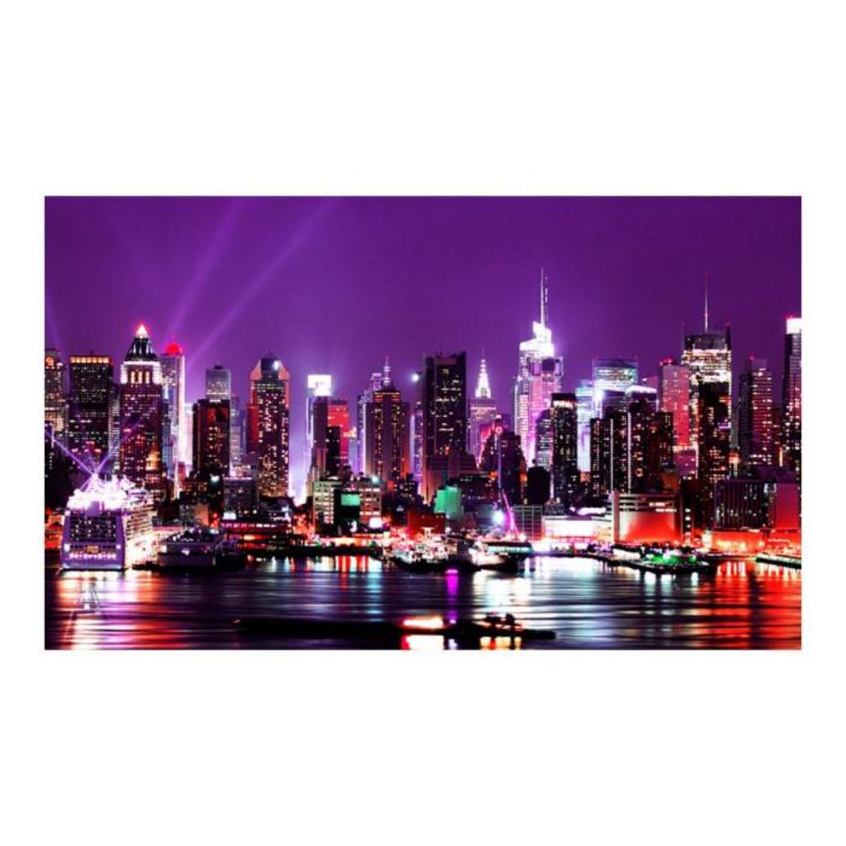 Paris Prix Papier Peint  Arc en Lumières : New York  270x450cm